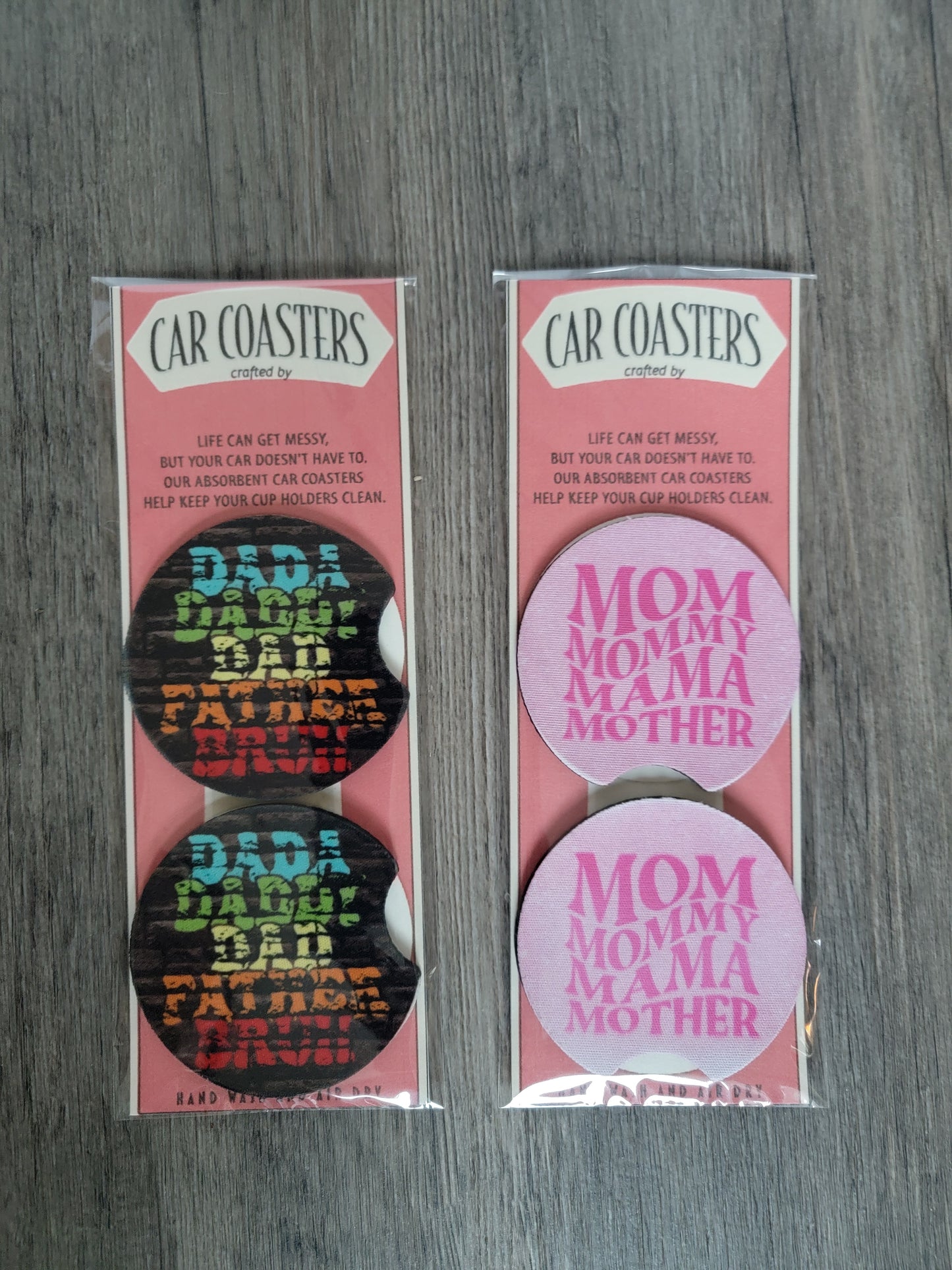 Car Coasters-Neoprene