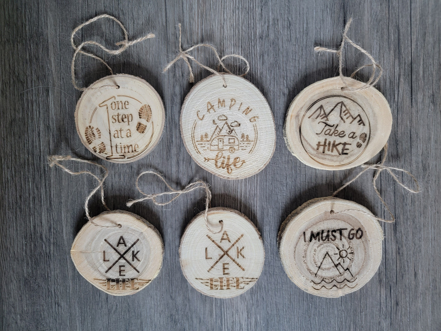 Wood ornaments