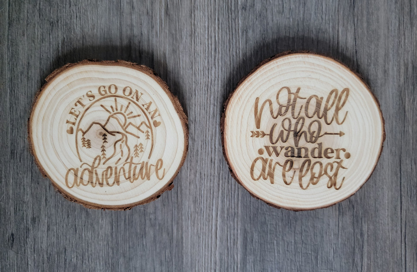Wood magnets