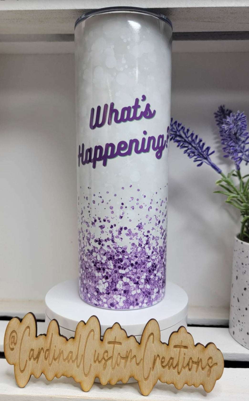 Lavender Glitter